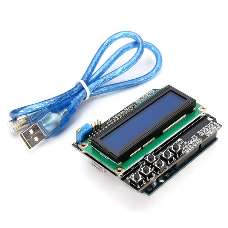 UNO R3 USB Development Board With LCD 1602 Keypad Shield Kit