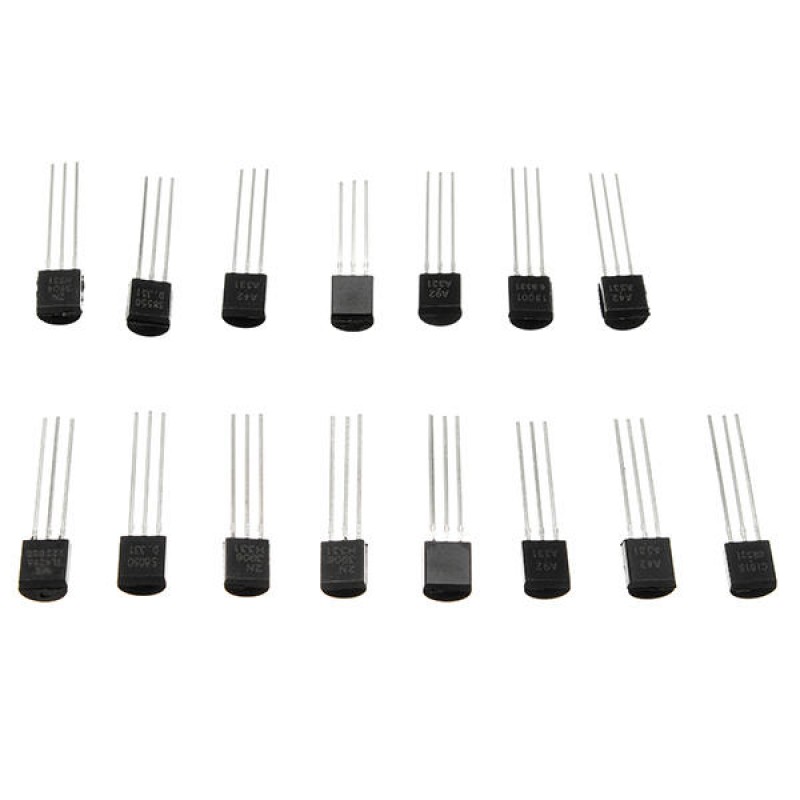 3 x 300pcs 15 Values Transistor Assorted Kit