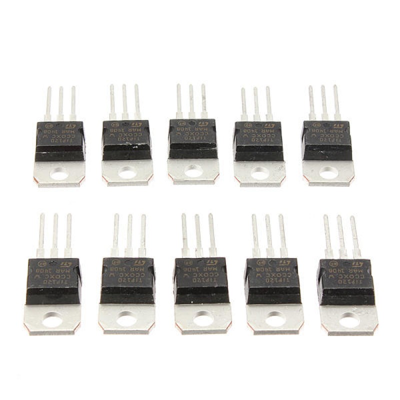 50pcs TIP120 NPN TO-220 Darlington Transistor