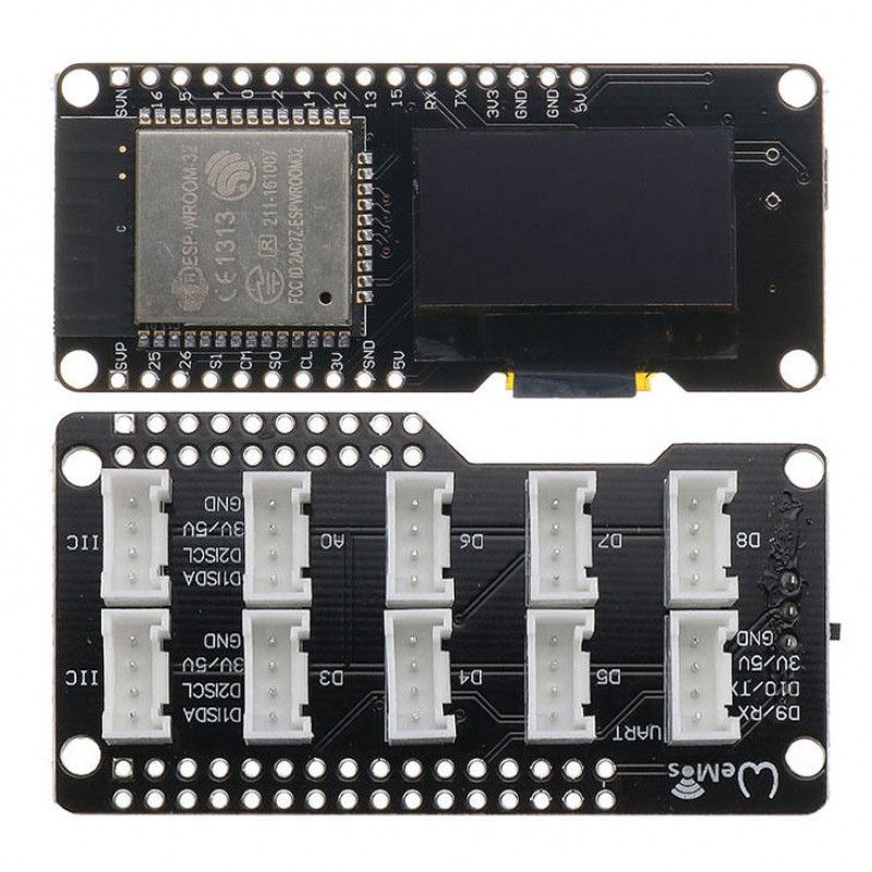 ESP32 OLED Module ESP32 OLED WiFi+Bluetooth Dual ESP-32 ESP-32S ESP8266 OLED Module With ESP8266 Expansion Plate