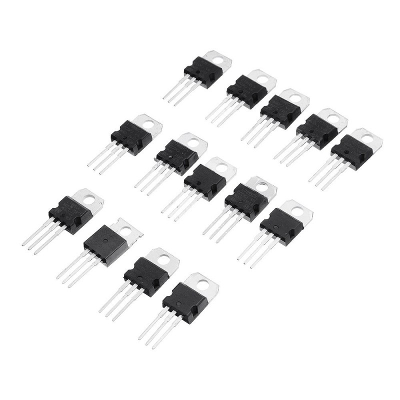 14 Type l7805-l7824 Series /L79 Series /LM317T Three-terminal Common Triode Transistor Kit