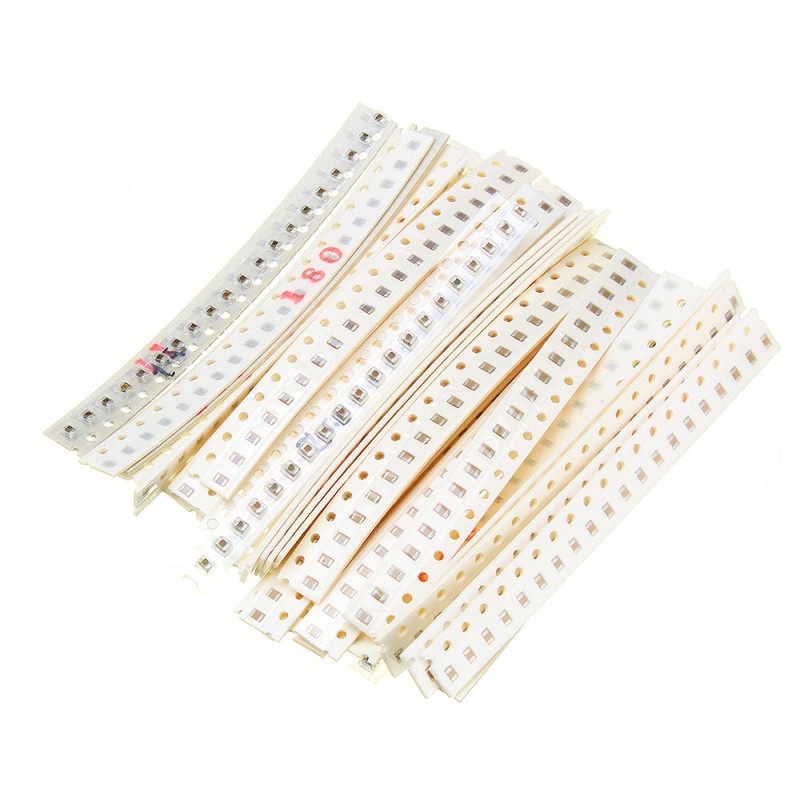 720Pcs 0805 SMD Ceramic Capacitor Assorted Kit 1pF~10uF 36 Values 20 Each Samples Kit Electronic Diy Kit