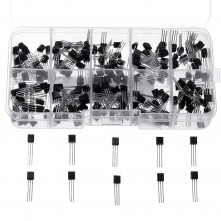 200Pcs Transistor Assortment Kit BC337 BC327 2N222...